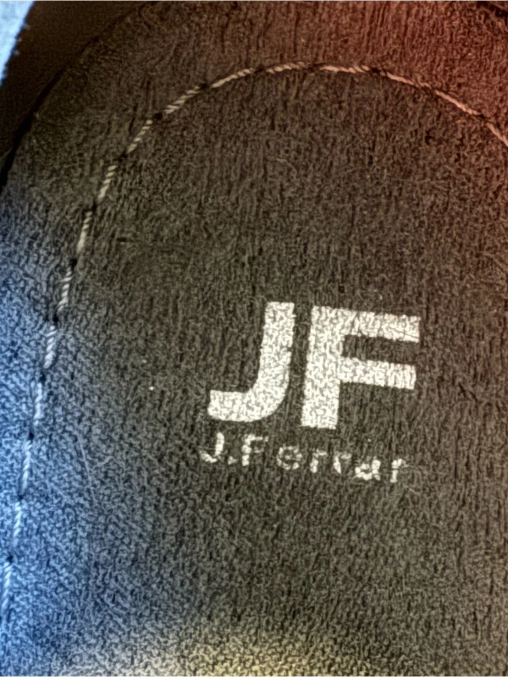 jf j.ferrar Black Faux Leather Lace-Up Derby Dress Shoes